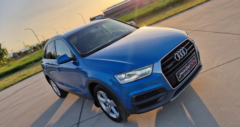 Audi Q3 cena 77900 przebieg: 129000, rok produkcji 2015 z Dolsk małe 704